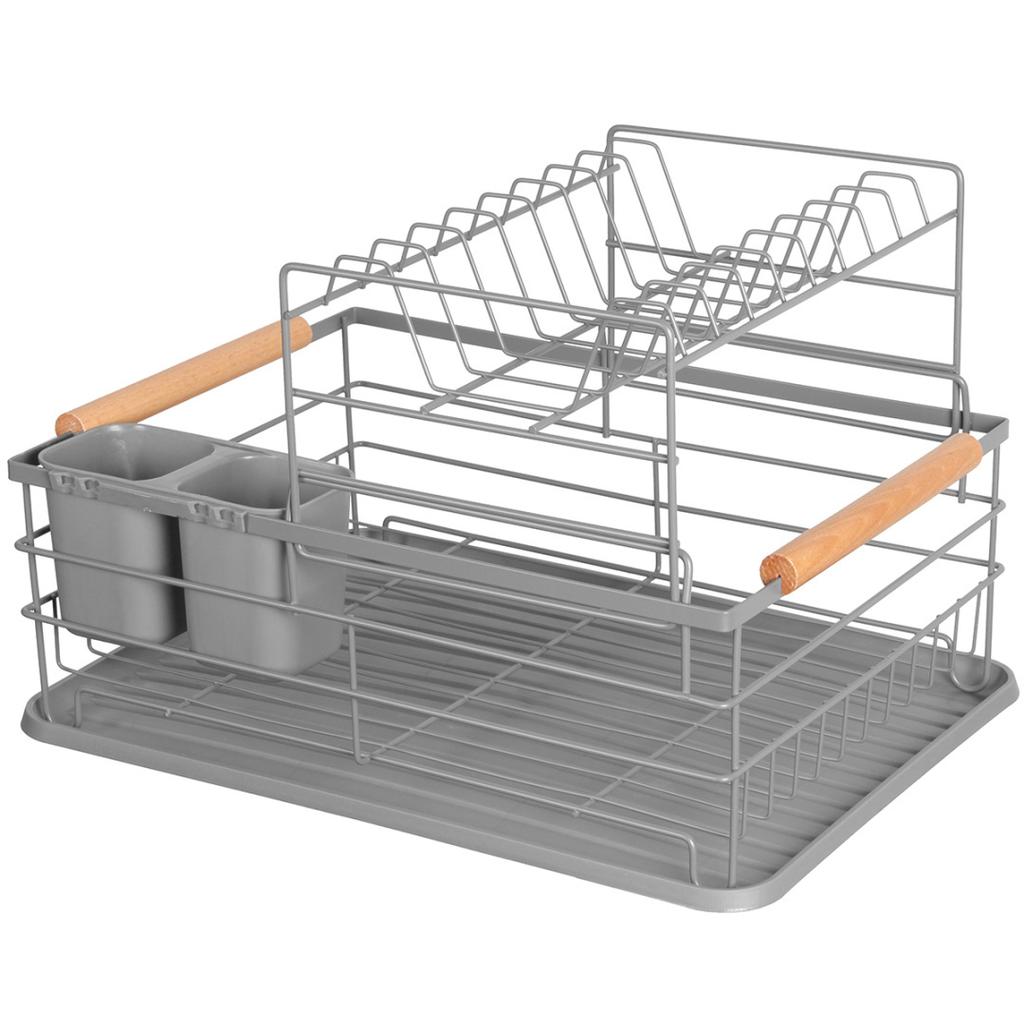 DISH DRYER WITH DRAINER AND TRAY 3386