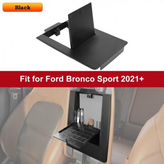 Interior Hidden Armrest Box Organizer Pocket for + Bronco Sport Accessories