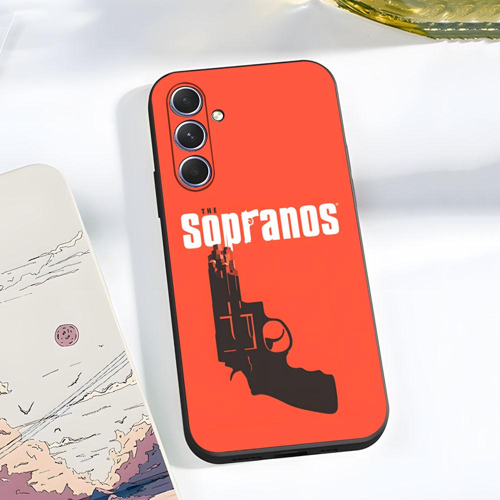 T-The S-Sopranos Phone Case For Samsung A56 A36 A26 A16 A15 A25 A35 A55 A14 A34 A24 A54 Black Soft Shell