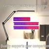 Adjustable LED Desk Lamp with Three-Color Lighting and Eye Protection