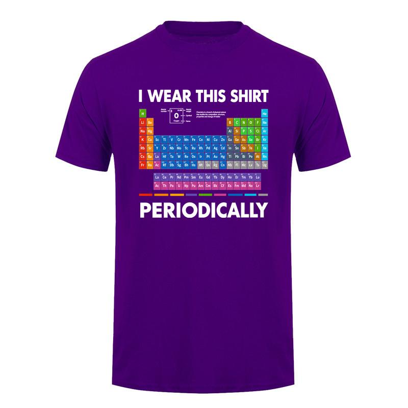 I Wear This Shirt Periodically Tshirt Funny Periodic Table Chemistry Teacher Science Nerd T Shirt Da277