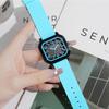 Juli Shi Watch Female Students Middle School Students High School Students High Beauty Small Square Jelly Girl