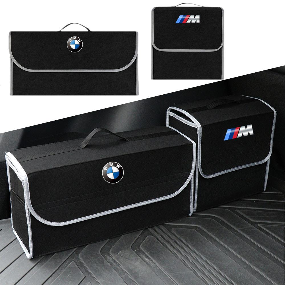 Folding Car Trunk Organizer, Large Capacity Storage Box Bag for BMW E60 F30 E36 F10 E87 E70 E91 E30 G30 X3 X5 E39 E46 E90 F20