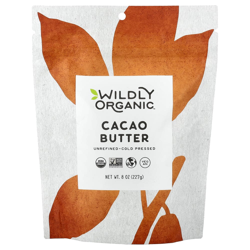 Wildly Organic Cacao Butter 8 oz (227 g) 227g - 1 ea