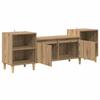 TV Cabinet Artisan Oak 160 x 35 x 55 cm Particleboard