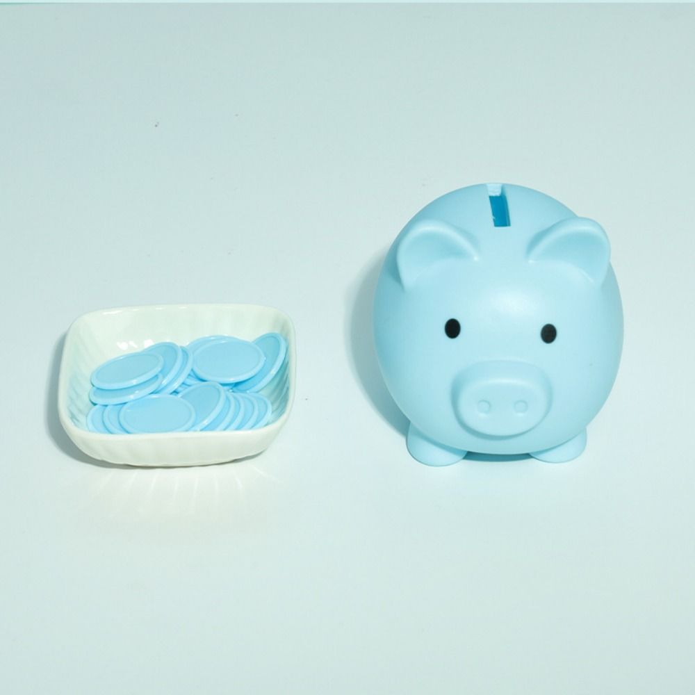 Colorful Piggy Bank Color Matching Toys Creative Toddler Coin-operated Toy  Home Decoration