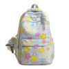 Schultasche1011 neuer Rucksack Mittelschule Mädchen große Kapazität Sternendruck Schultasche High School College Studenten Nischenrucksack