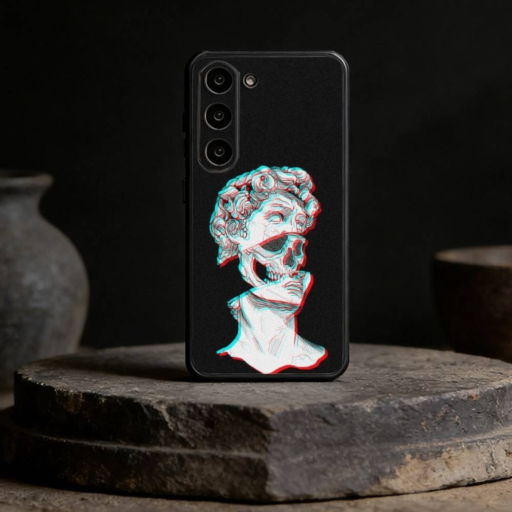 Art Aesthetic David Eyes Phone Case For Samsung Galaxy A13,21s,22,31,32,52,53,71,72,73,Soft Black Cover