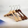 Clothes hanger clothing store clothes hanger adult seamless wide shoulder suit clothes rack suit non-slip solid wood clothes hanger wholesale