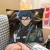 1pc Anime Figure Jiyan Pillow Case Fashion Square Pillowcase Bedroom Sofa Room Ins Decoration Leisure