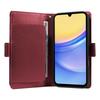 For Samsung Galaxy A15 5G/A15 4G Case with Multi-Card Holder and Strap PU Leather Phone Cover Stand
