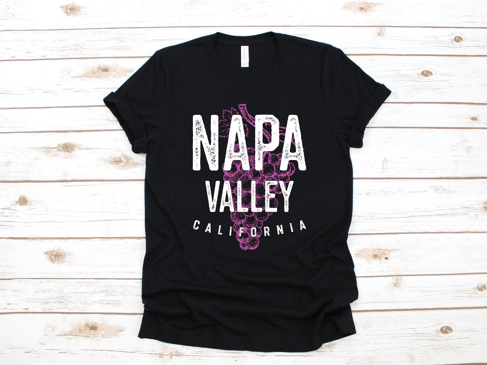 Napa Valley T-Shirt, Funny Napa Grape Place Tee, Napa Wine Tank Top, T-shirt, T-shirt,T-shirt, Kids Tee Apparel Gift S