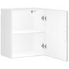 Kitchen Wall Cabinets 2 pcs Porto Concrete Grey Particleboard