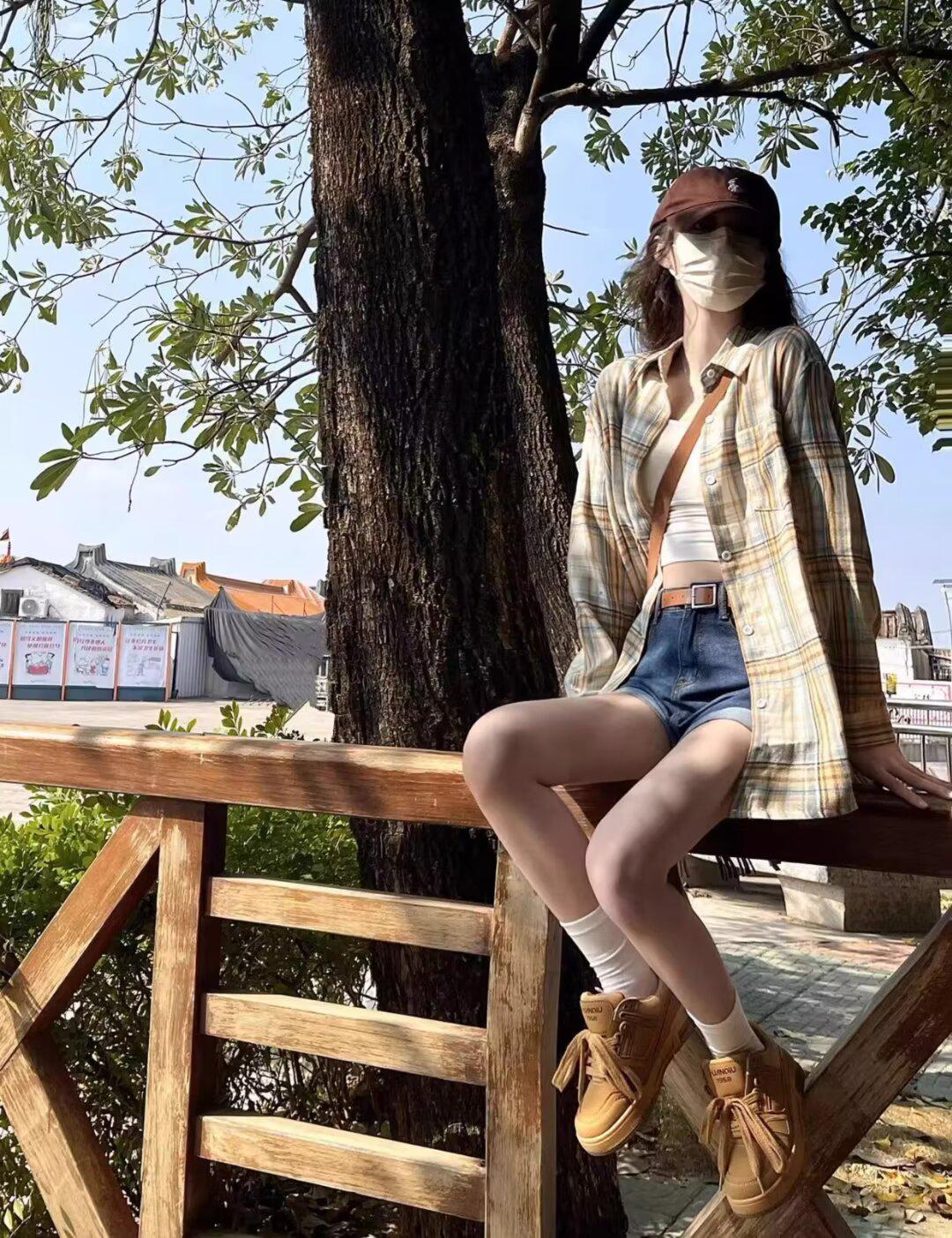 

Женская желтая клетчатая французская куртка-блузка - Маленький размер, длинный рукав, весна/осень 2025 XXL жёлтый