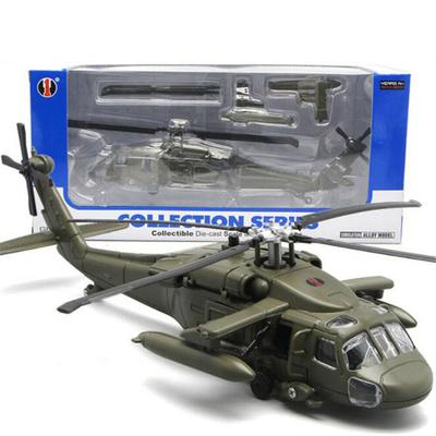 J64-3 Helicóptero Ejército Militar Avión de Combate Modelo de Juguete