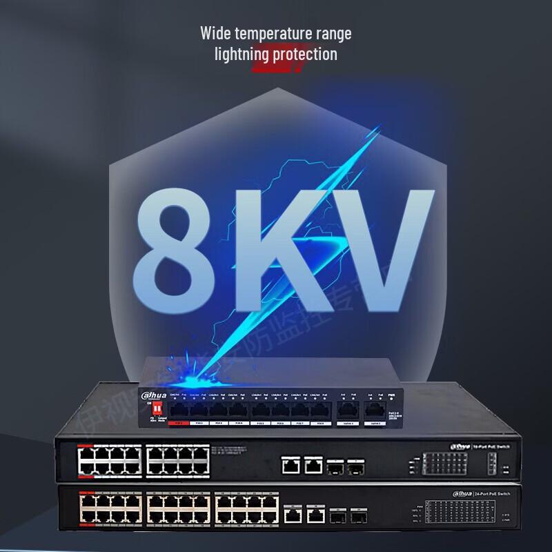 Dahua Gigabit PoE Network Switch CN plug (adapter included)