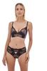 Lace Enlarging Bra Super Push-Up Allure Black