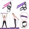 Souldream Portable Pilates Bar Kit with Resistance Band Yoga Exercise Pilates Bar Gym Living
