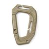 D-förmiger Karabiner Leichte POM-Kunststoff-Schnalle Rucksack Schlüsselanhänger Outdoor-Karabiner