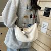 Wide Shoulder Strap Women Crossbody Bag Simple Oxford Dumpling Bag Single Shoulder Bag  Commuting