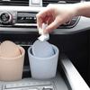 Mini Cestino per Rifiuti Auto Portatile Cestino per Rifiuti in Plastica Impermeabile Cestino per Rifiuti da Scrivania Interni Auto Ufficio Casa Contenitore per Rifiuti Organizza