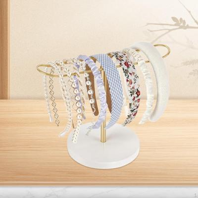 Stirnbandhalter-Organizer, Haarband-Präsentationsständer aus Metall, Heimdekoration, Schmuckständer für Halsketten