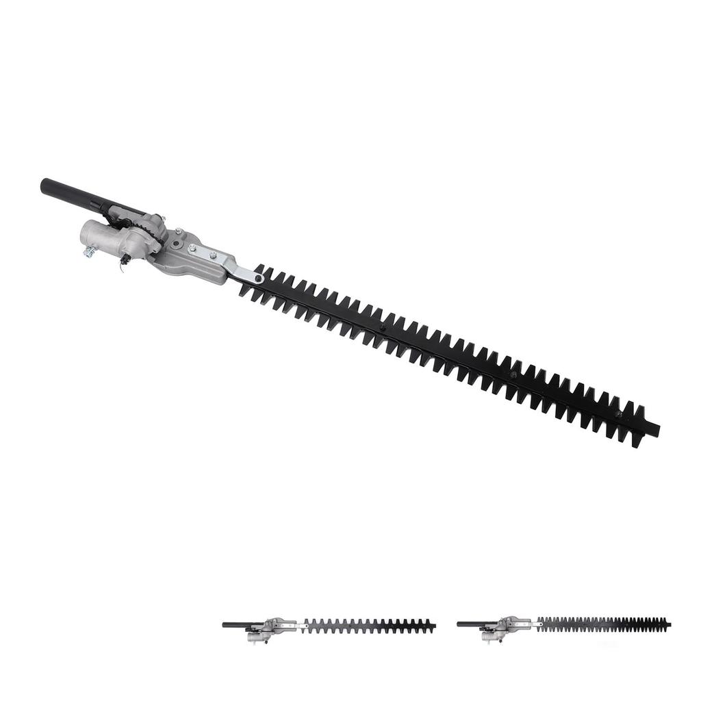 Hedge Trimmer Head 9 Spline High Pole Brush Grass Cutter Harvester Mower For Garden Tools Spare Parts