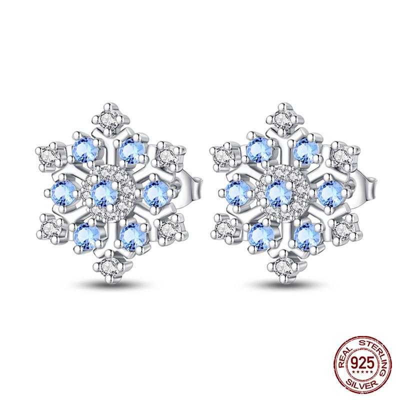 

Сережки-зірки зі справжнього срібла 925 проби для жінок, блискучі вушні шпильки з циркону, розкішні вишукані весільні прикраси для заручин, подарунок для дівчини