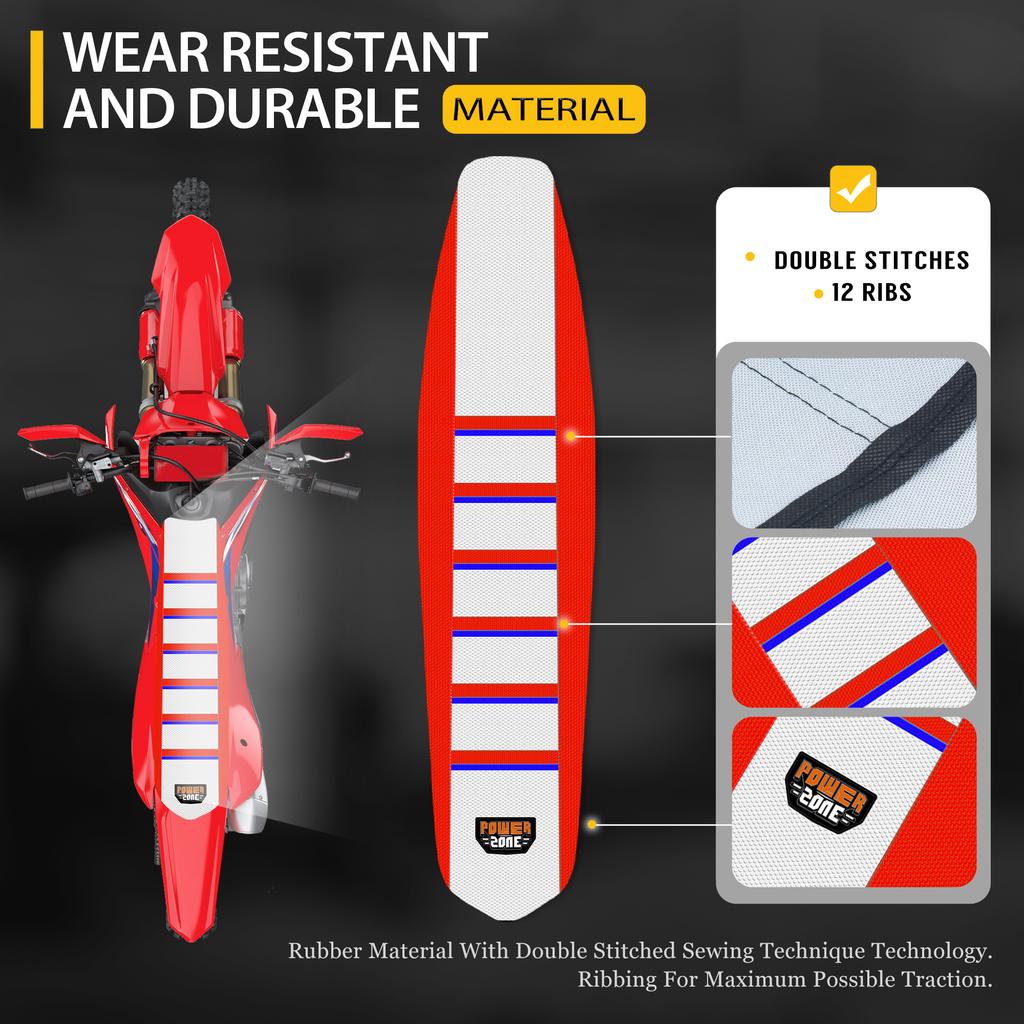SPACE Universal Gripper Seat Cover Rubber Soft Stretchy Non-slip For Honda Yamaha Suzuki Kawaski Dirt Bike Off Road Motocross