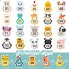 50Pcs New Stickers Cute Stickers Notebook Mobile Phone Stickers