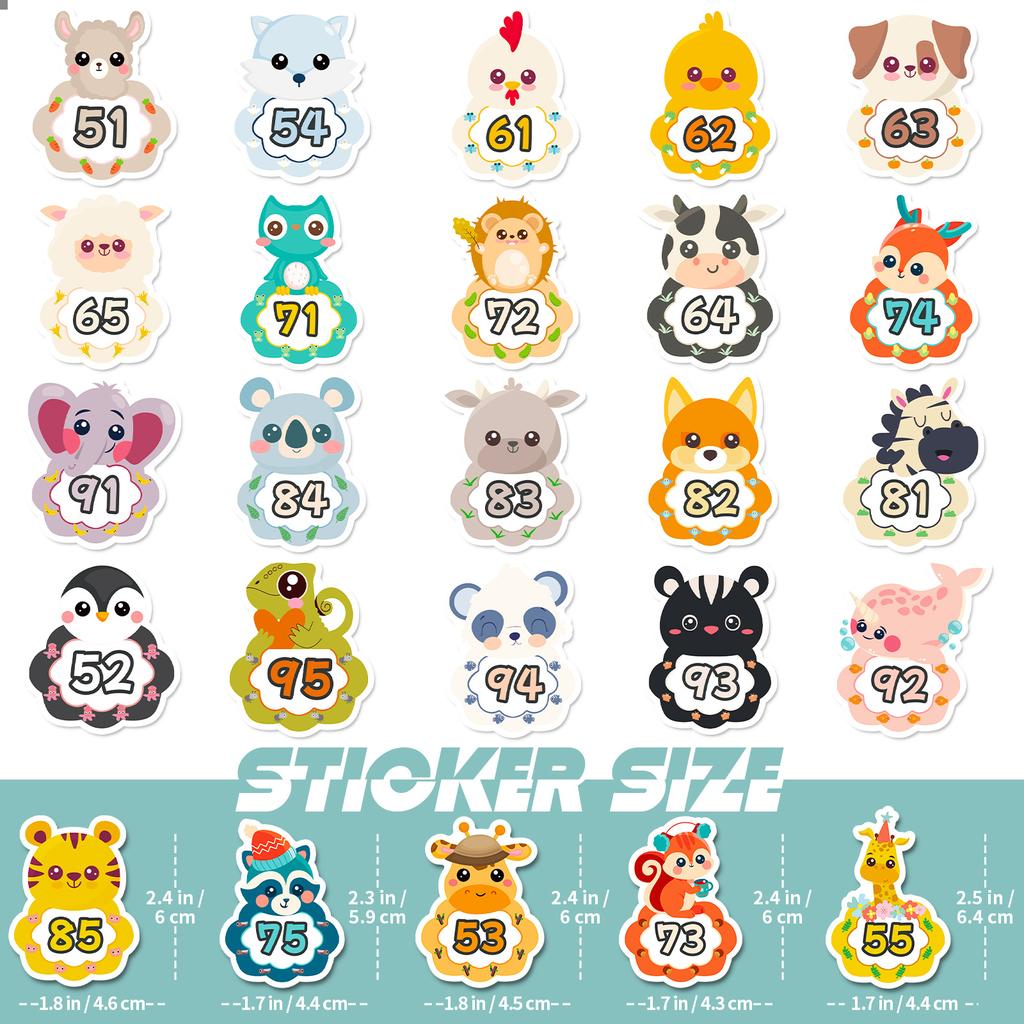 50Pcs New Stickers Cute Stickers Notebook Mobile Phone Stickers