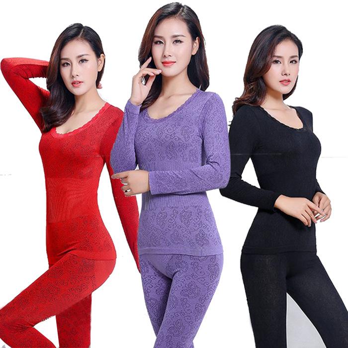 New Style, Autumn Clothes and Pants, Women's, Thermal Underwear Set, Modal, Slim Fit and Beautiful Body, Seamless Base, Cotton Sweater