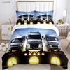 DAF Truck Logo Duvet Cover Cartoon Comfortable Duvet Quilt Cover Pillowcase Bedding Set Children Bedroom Decoration Home Textile