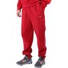 Nike Lab Logo Vintage Classic Fleece Lined Elastic Cuff Knitted Sweatpants Men's Red CD6394-687