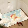Cartoon cute bathroom mat non-slip quick drying mat household toilet absorbent carpet toilet door mat