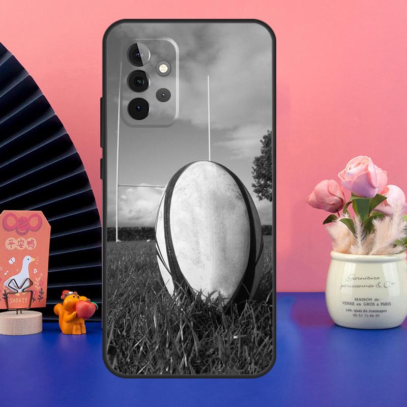 

Чехол для телефона в виде мяча для регби для Samsung Galaxy A54 A34 A24 A14 A73 A53 A33 A23 A13 A52 A32 A22 A12 A51 A71 Samsung A12