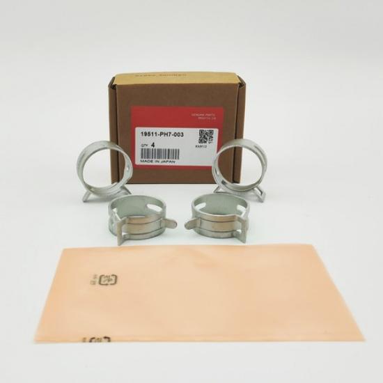 

4× Radiator Hose Clamp Set 36.5mm 19511PH7003 For Honda Element Acura Integra