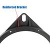 Solid Horn Pad Universal Speaker Adapter Bracket for TOYOTA NISSAN Horn Washer Adapter Plastic 2 Pcs Special Speaker Mount Mat