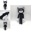 Siren Head Series Black Cat Plush Toy Soft Stuffed Doll Perfect For Horror Fans