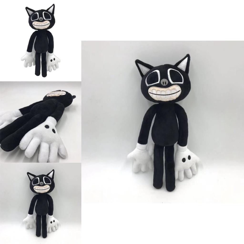 Siren Head Series Black Cat Plush Toy Soft Stuffed Doll Perfect For Horror Fans