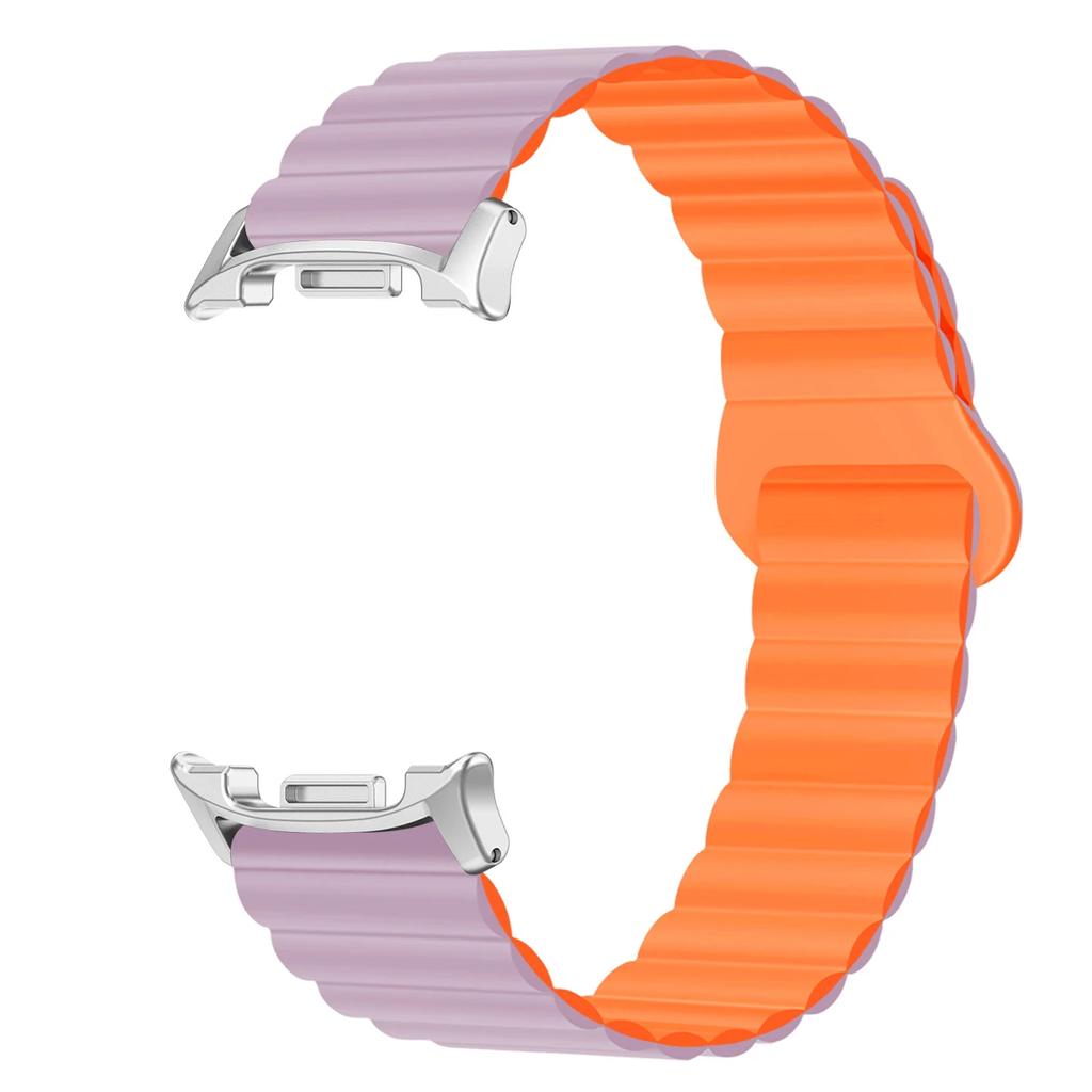 Silicone Magnetic Strap for Samsung Galaxy Watch 8/8 Classic Watch Band for Galaxy Ultra 2025/7Ultra 47mm Silicone Loop Bracelet