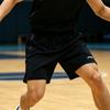 Li-Ning Summer Mens Solid Color Comfortable Skin-Friendly Breathable Sports Simple Versatile Casual Shorts Men Shorts AKSW615-1