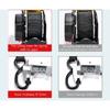 NovaAcc Retractable Ratchet Tie Down Strap for Heavy Duty Ratchet Straps 680KG Quick Release Motorcycle Car Cargo Luggage