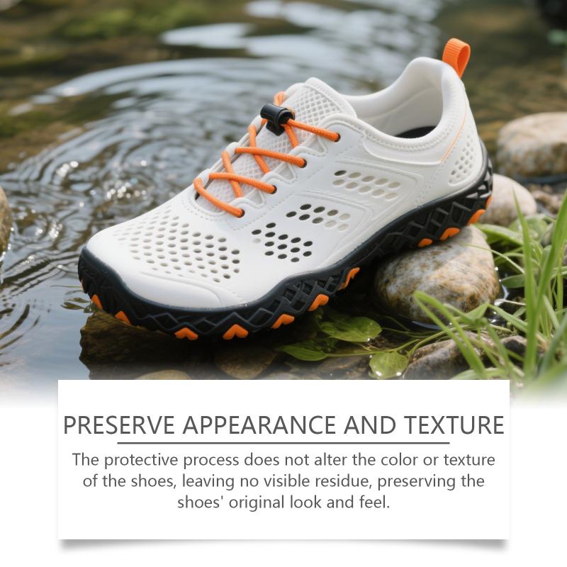 Hydrophobic Shoe Protector Spray-Water Waterproof For Suede Shoes,Leather,Canvas,Nubuck & Fabric