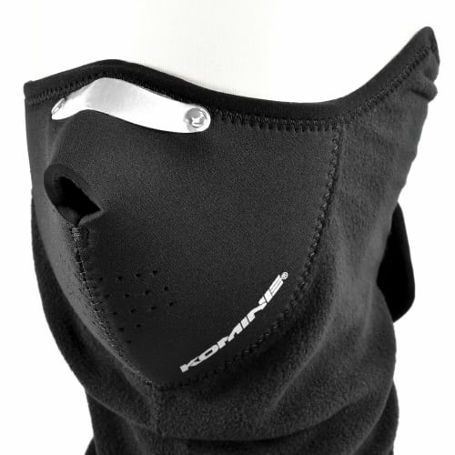 Komine Neoprenový ohřívač obličeje pro motocykly zdarma AK-071 591 Fleece