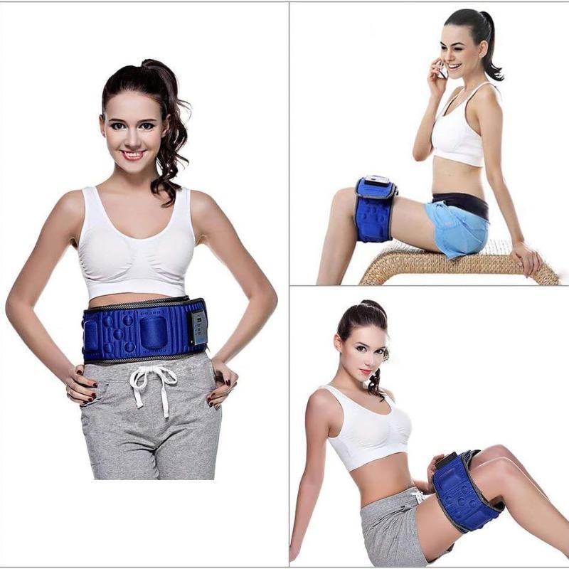 Massage Vibration Slimming Magnet Belt Fat Burning Belt for Men and Women,Slimming Machine