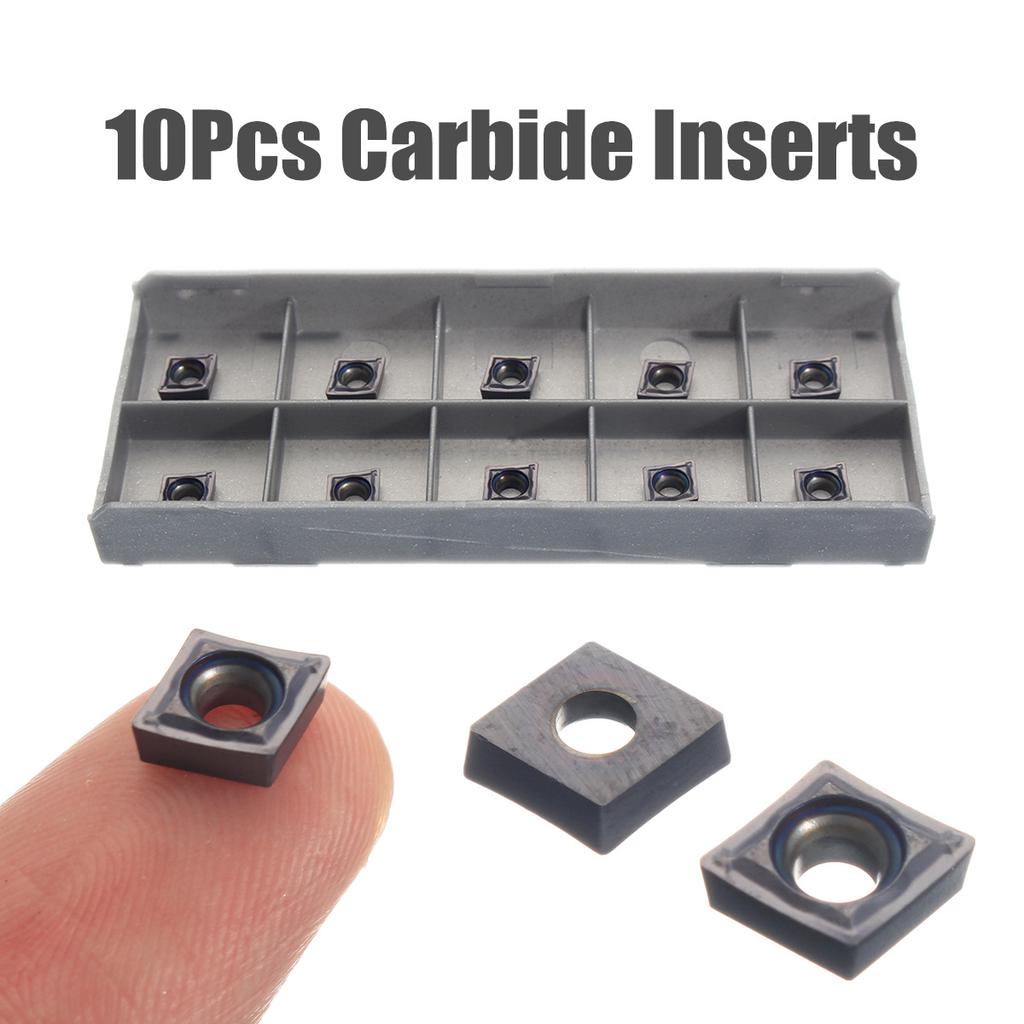 Carbide Blade Lathe Milling Cutter 50Pcs RPMT08T2M0E-JS VP15TF CNC Inserts