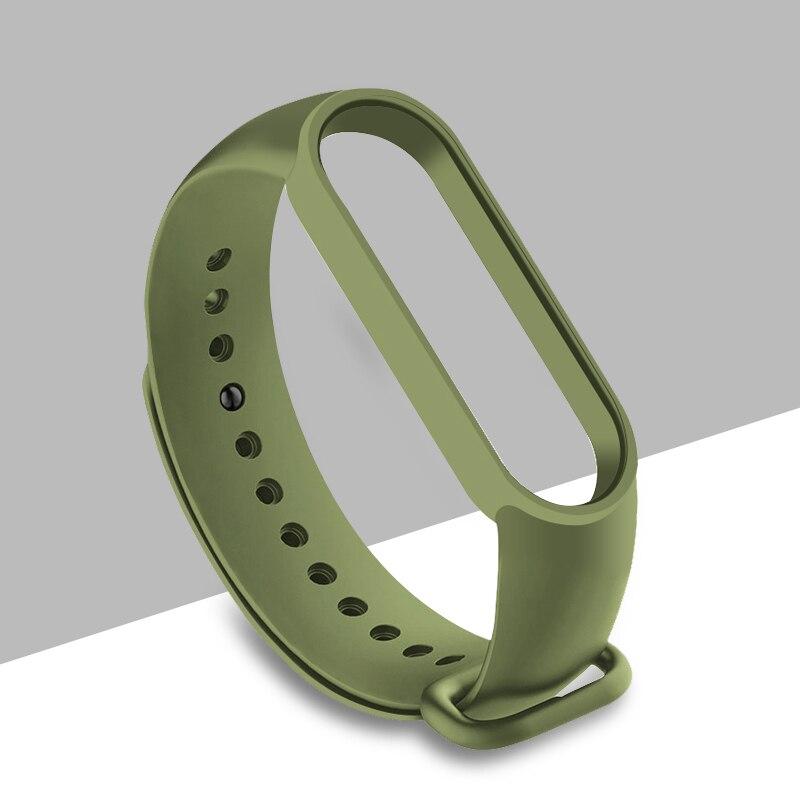 Strap Bracelet for Xiaomi Mi Band 3 4 5 Strap Silicone Wrist Strap 5 for Xiaomi Bracelet for Mi Band 3 4 Wriststrap Bracelet 5