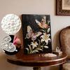 Pearl DIY Butterfly and Flower Art Kits 15.7x19.6inch Gem Art Pearl Painting Kits Without Frame for Adults Gift Idea Home Wall Decor