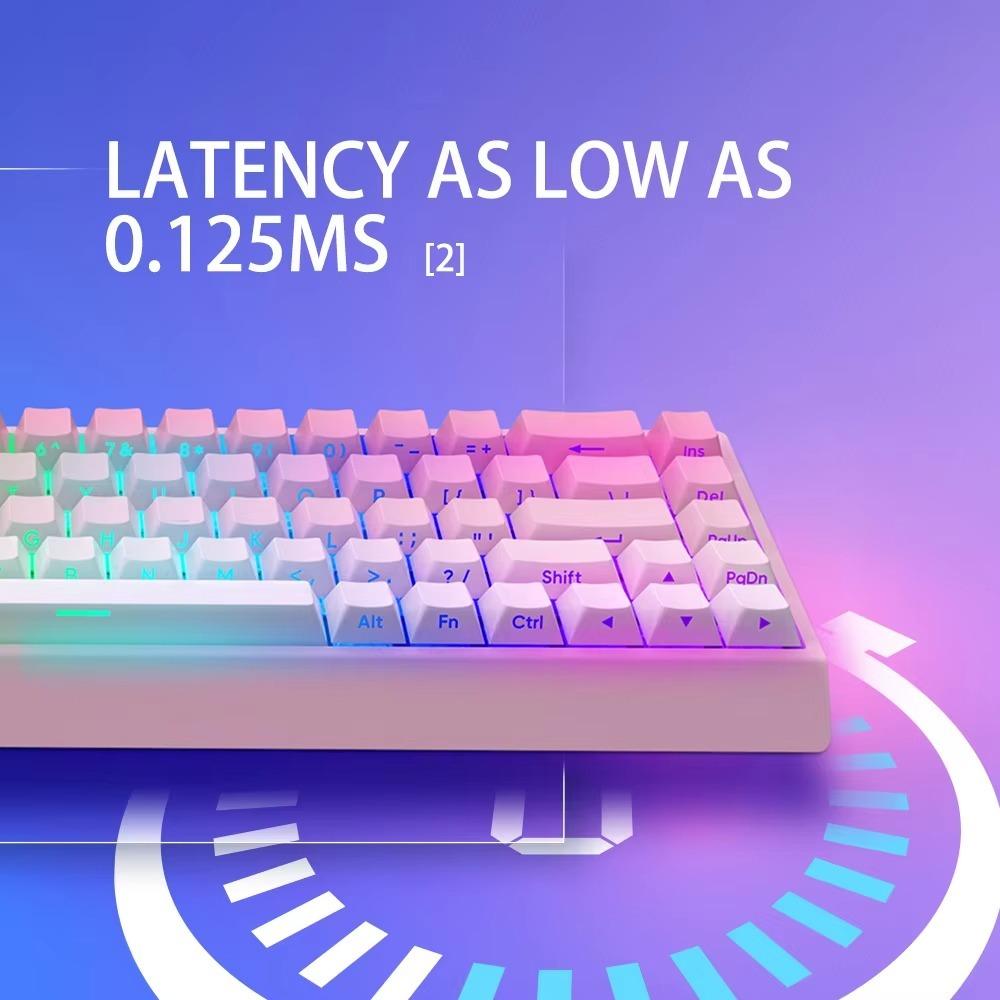 Carotmas Merscury 68 Magnetic Keyboard 8K 0.001mmRT Zero Dead Zone Low Latency Wired Ergonomic Gaming Keyboard for PC Gamer Gift